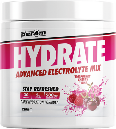 PER4M Hydration Electrolyte Mix - 210 g Raspberry Cherry