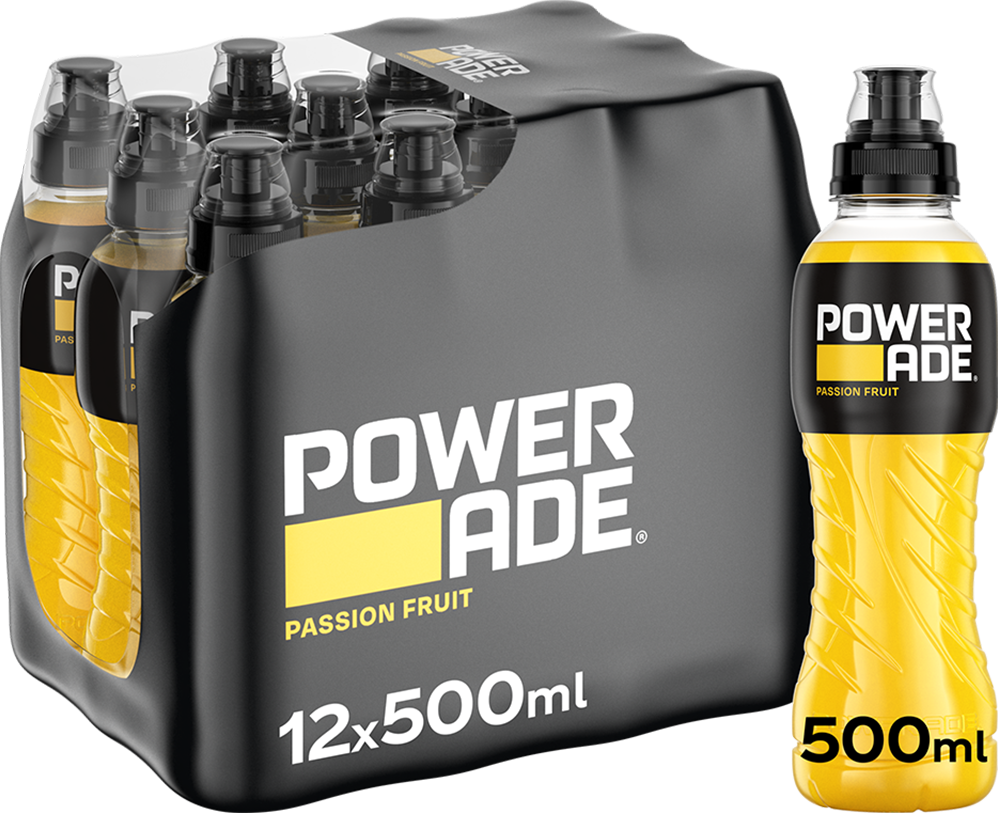 Powerade - 12 x 500 ml Passion Fruit