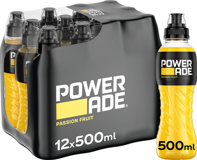 Powerade - 12 x 500 ml Passion Fruit