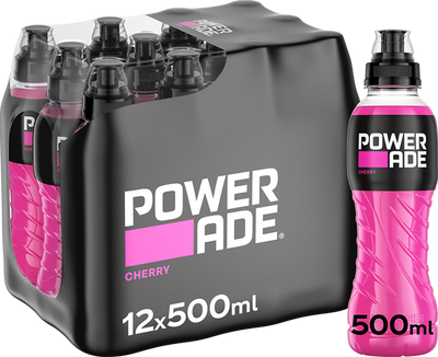 Powerade - 12 x 500 ml Cherry
