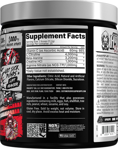 ProSupps Hyde Max Pump - 280 g Fruit Punch