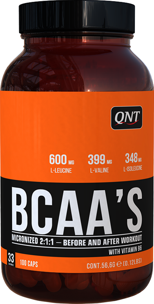 QNT BCAA + Vit B6 - 100 caps