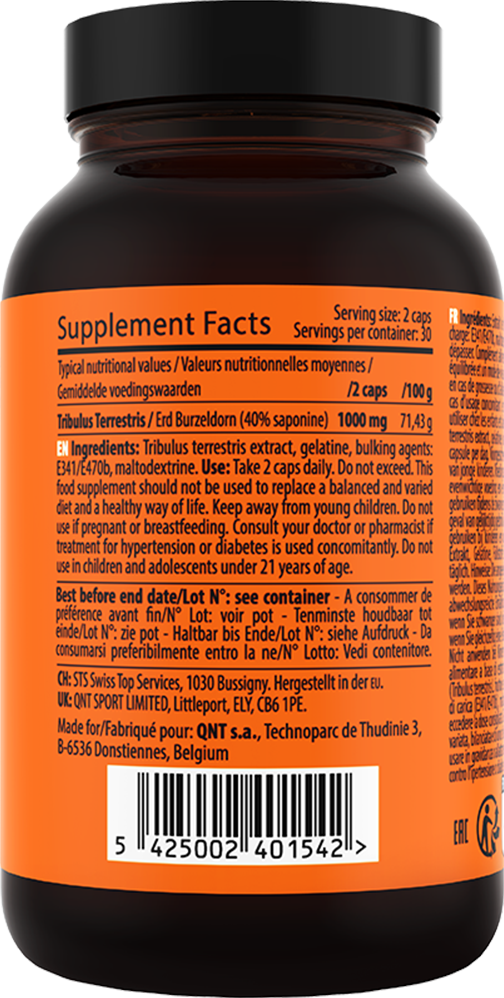 QNT Tribulus Terrestris - 60 caps