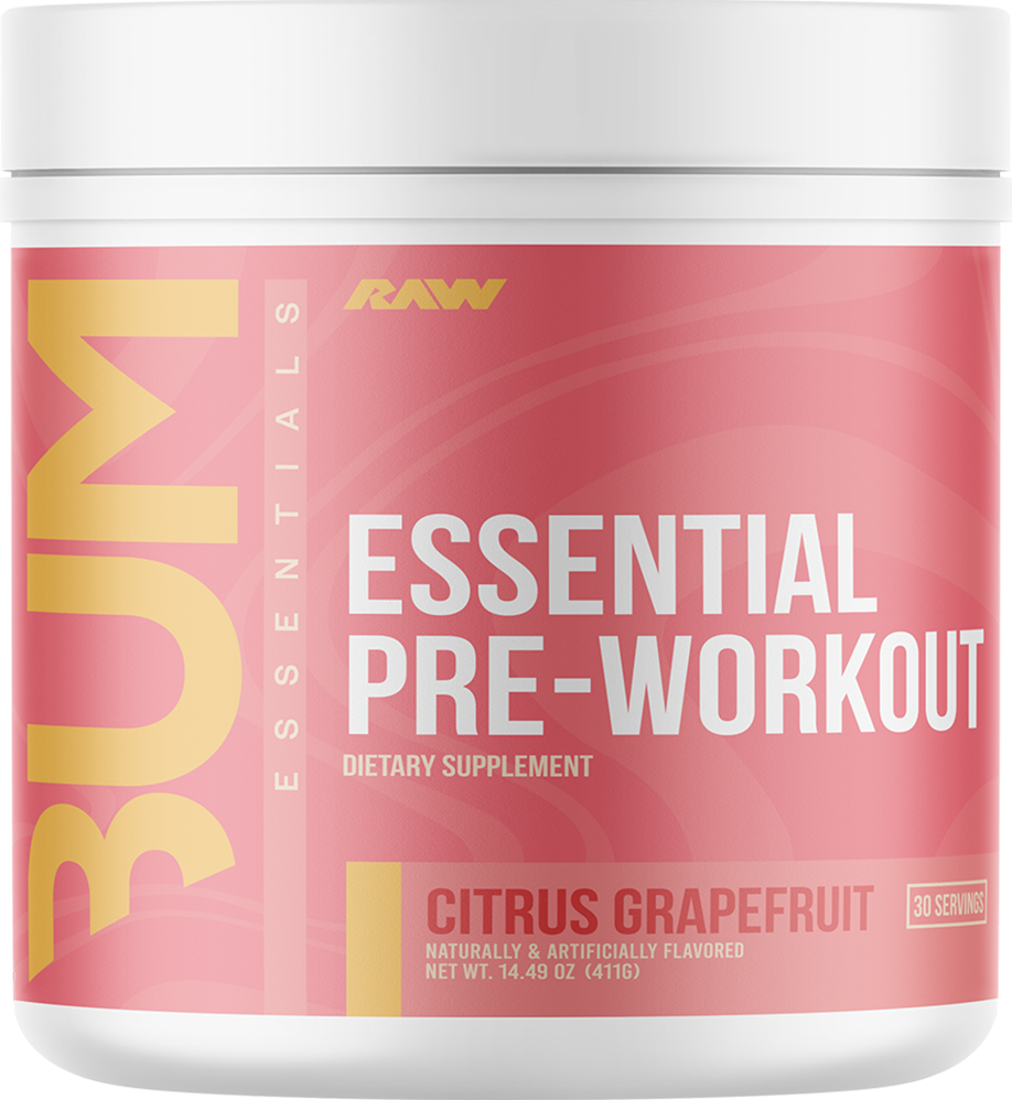 RAW Essential Pre-Workout - 30 servings Citrus Grapefruit