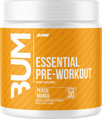 RAW Essential Pre-Workout - 30 servings Peach Mango