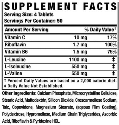 RCSS BCAA-XS - 200 caps
