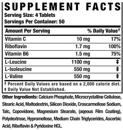 RCSS BCAA-XS - 400 caps