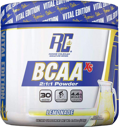 RCSS BCAA-XS Powder Lemonade