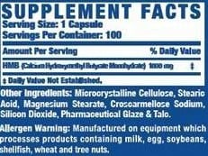 RCSS HMB-XS - 100 caps