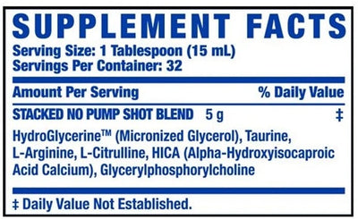 RCSS Stacked-NO Pump Shot Mango Pineapple
