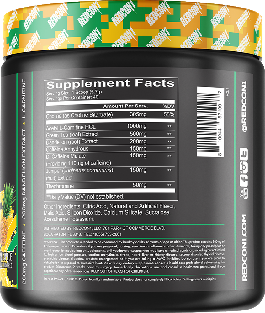 Redcon1 Double Tap - 232 g Pineapple