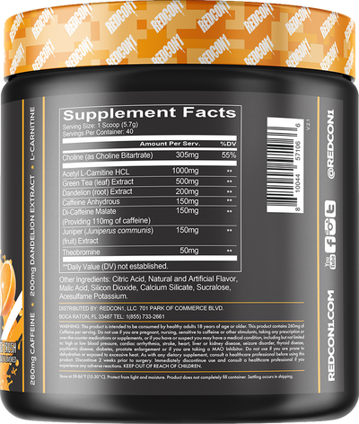 Redcon1 Double Tap - 232 g Orange Crush