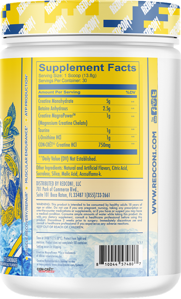 Redcon1 Tango 393 g - Icy Lemonade