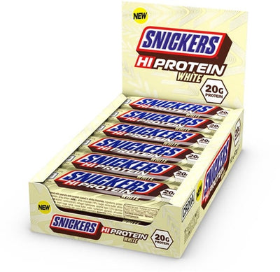 Snickers HiProtein Bar - 12 x 57 g - White Chocolate