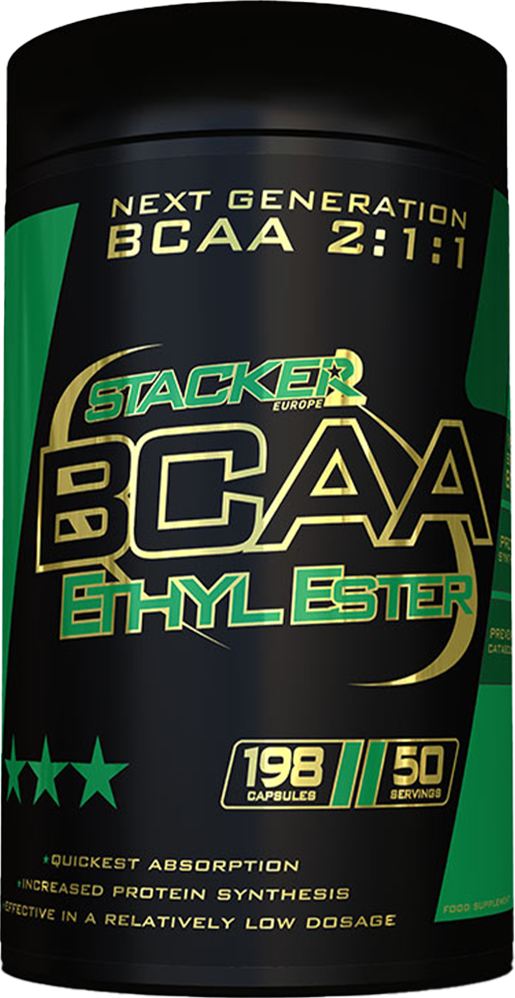 Stacker2 BCAA Ethyl Ester - 198 caps