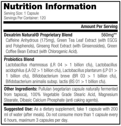 Stacker2 Dexi Burn - 120 caps