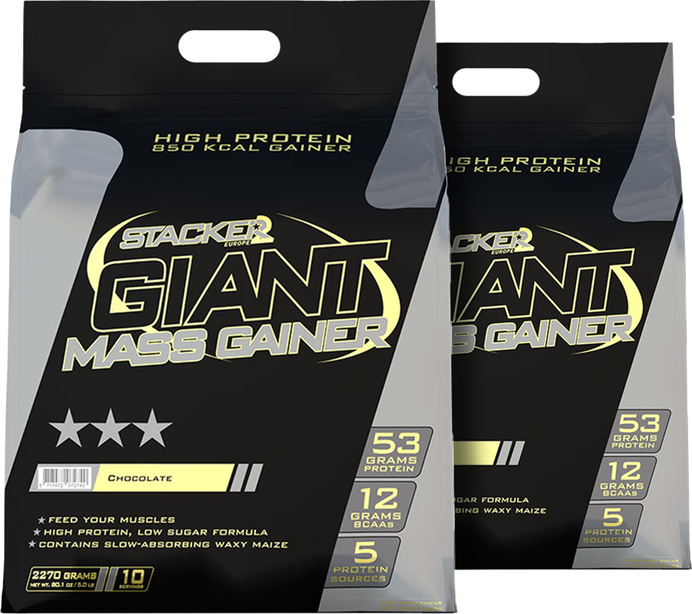 Stacker2 Giant Mass Gainer - 2270 g Chocolate