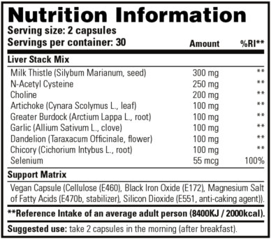 Stacker2 Liver Stack - 60 caps