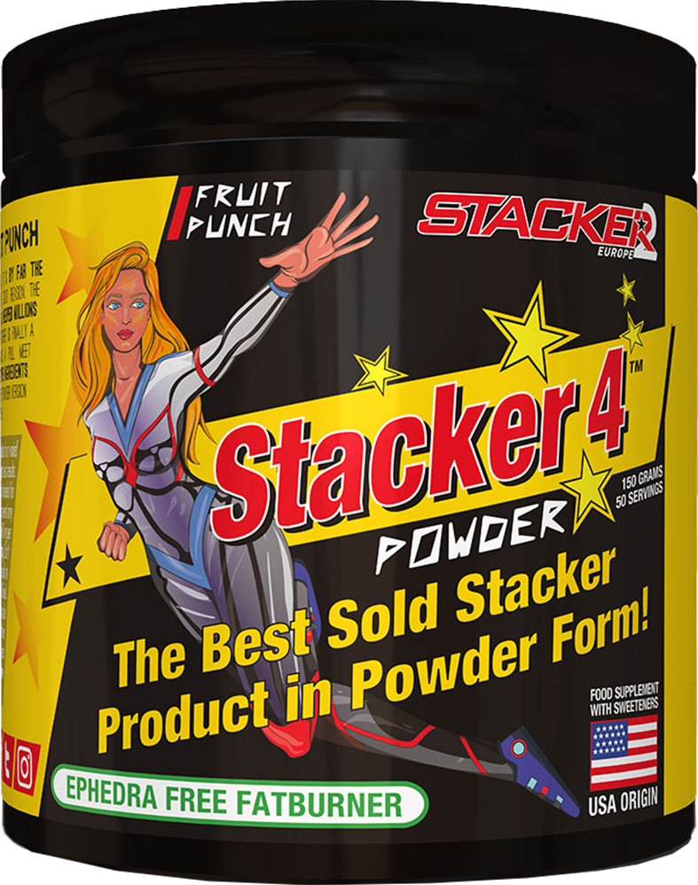 Stacker2 Stacker 4 Powder - 50 servings Fruit Punch