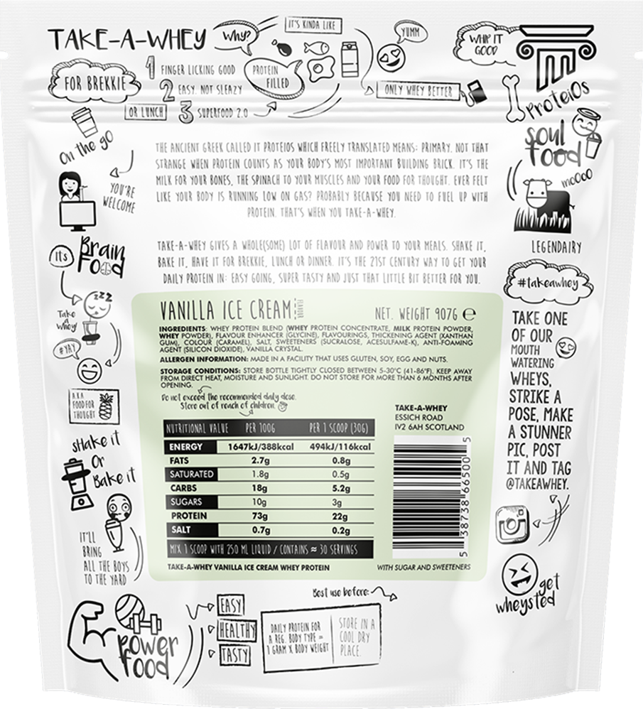 Take-A-Whey Whey Protein - 900 g