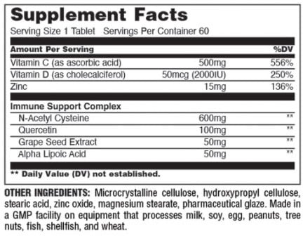 Universal Daily Immune - 60 tabs