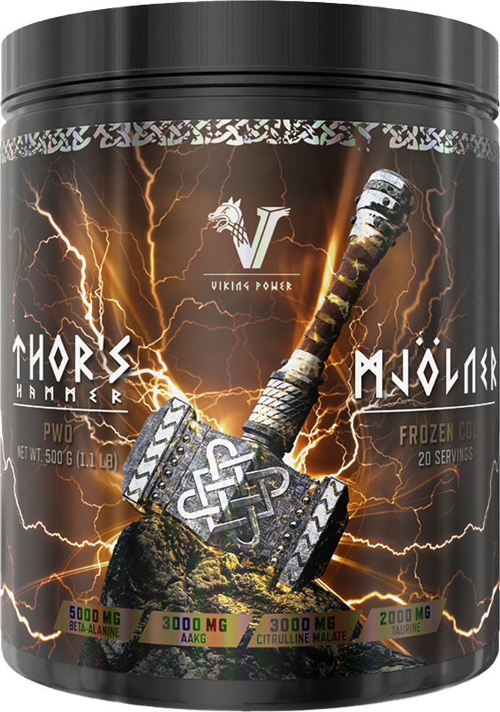 Viking Power Thor's Hammer Pre-workout - 500 g Frozen Cola
