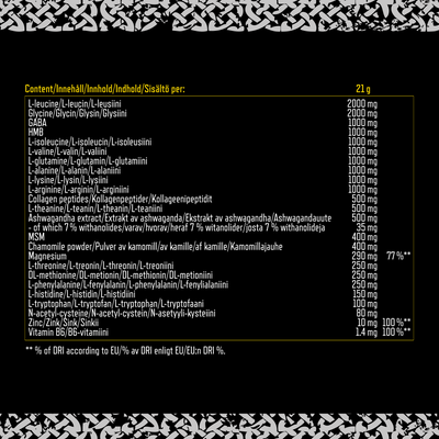 Viking Power Ymir Sleep & Grow - 525 g - Passionfruit