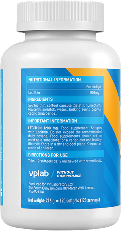 VPLab Lecithin 1200mg - 60 caps