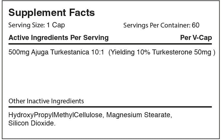 Warrior T-Turkesterone - 60 caps