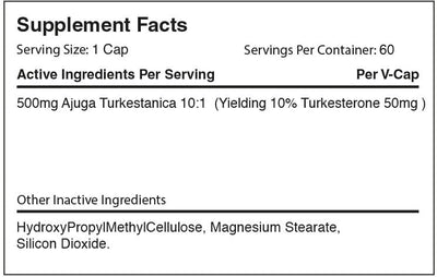 Warrior T-Turkesterone - 60 caps
