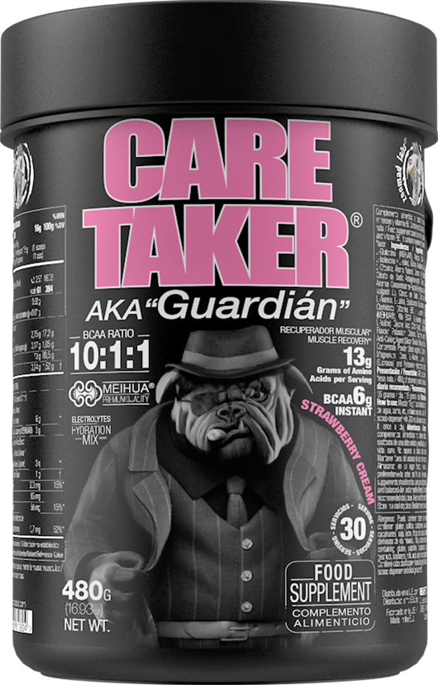 Zoomad Caretaker BCAA - 480 g Strawberry Cream