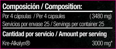 Zoomad Labs Kre-Alkalyn - 100 caps