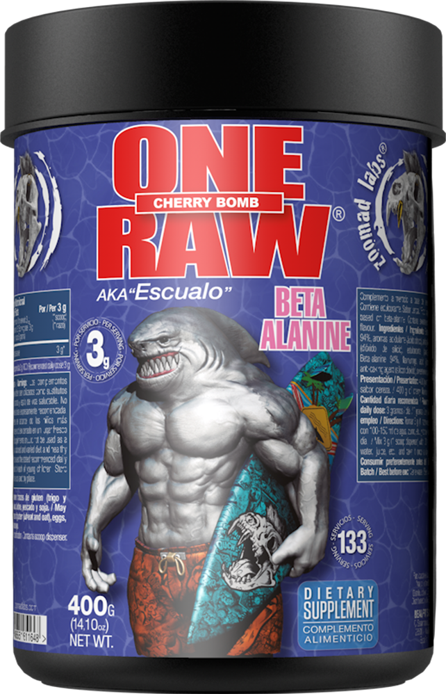 Zoomad One Raw Beta-Alanine - 400 g Cherry Bomb