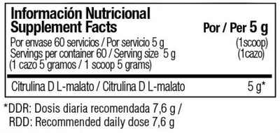 Zoomad One Raw L-Citrulline Malate - 300 g Cherry Bomb